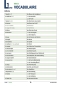 Preview: Vocabulaire et exercices L1 - L2 - L3